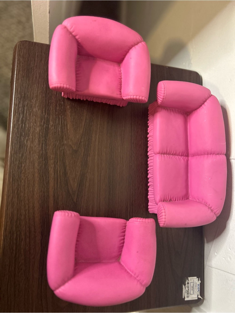 1988 Barbie Couch and Two Chair Lot